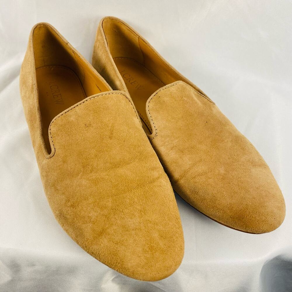J. Crew Tan Suede Loafers